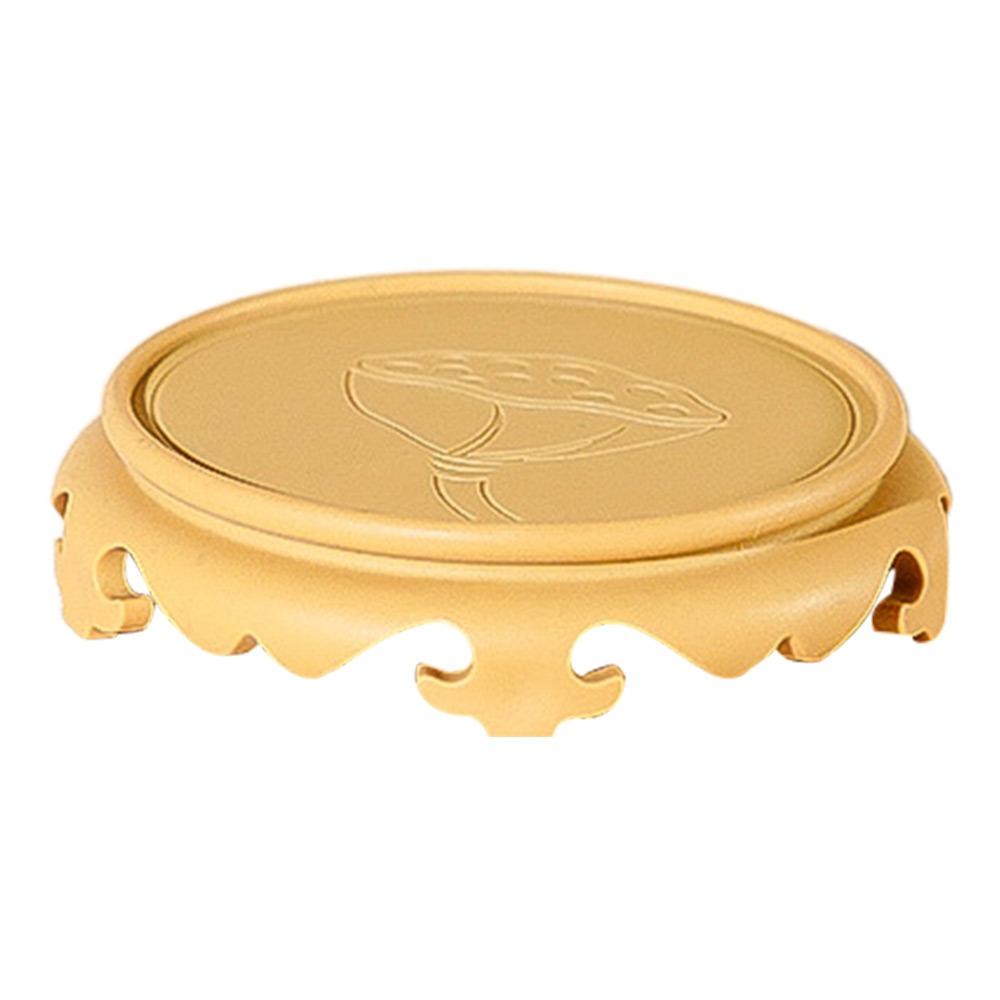 Однотонный поднос для цветочного горшка Круглая подставка для украшения аквариума Новая подставка для горшечного растения Дом