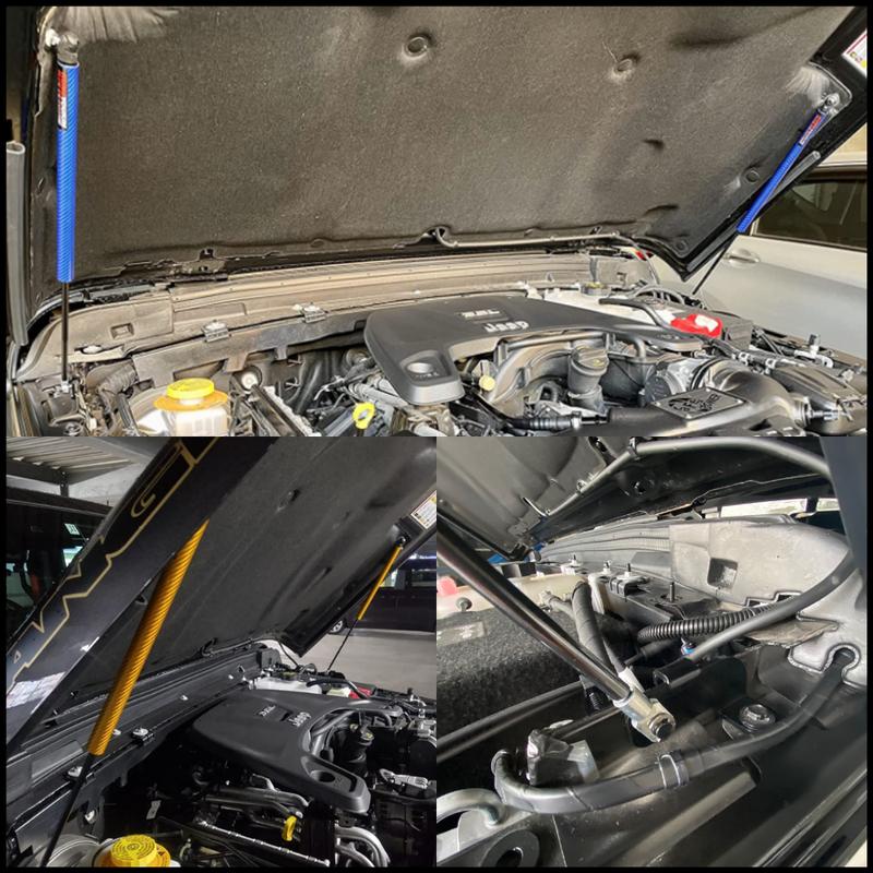 For Jeep Wrangler JL - Front Bonnet Hood Damper Gas Struts Lift Support Shock Absorber