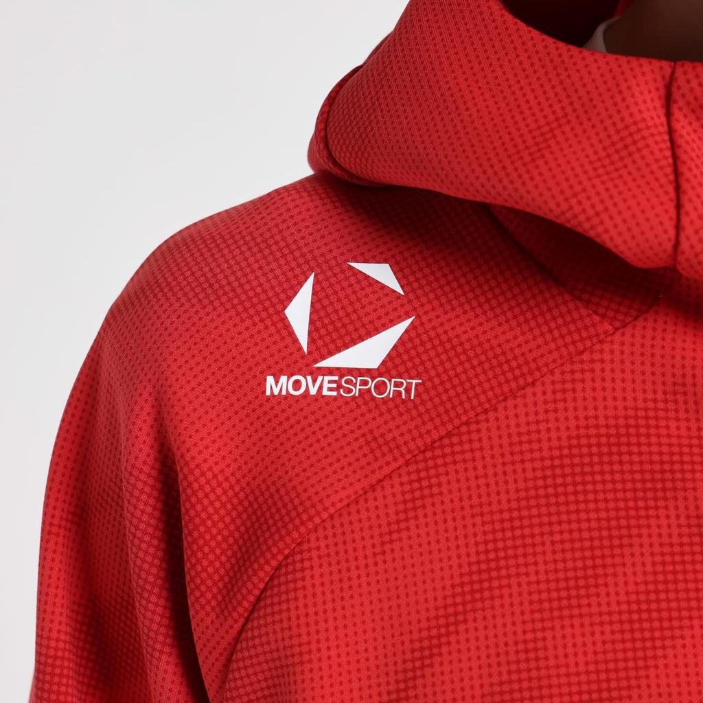 Descente SUNSCREEN Джерси с графическим узором по всей поверхности, толстовка с капюшоном на молнии, охлаждающая функция, эластичная Джерси [Move Sports] Джерси/Кросс-футболка для мужчин RD00(ST5SJG10M)