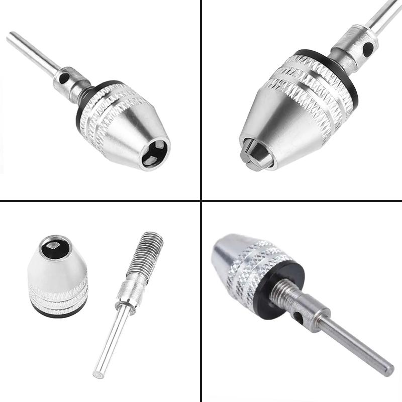 1PC Универсальный бесключевой мини-светильник 1/4 Hex 0,3-8 ММ Инструмент
