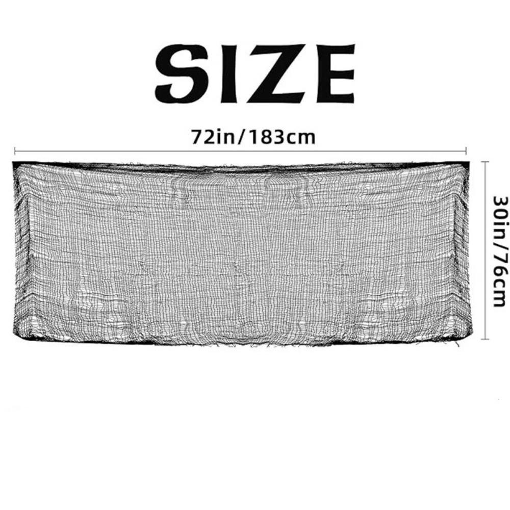 Multi-Scene Decoration Cloth Cloth Doorway Wall Gauze Halloween Decorative Gauze  For Haunted House