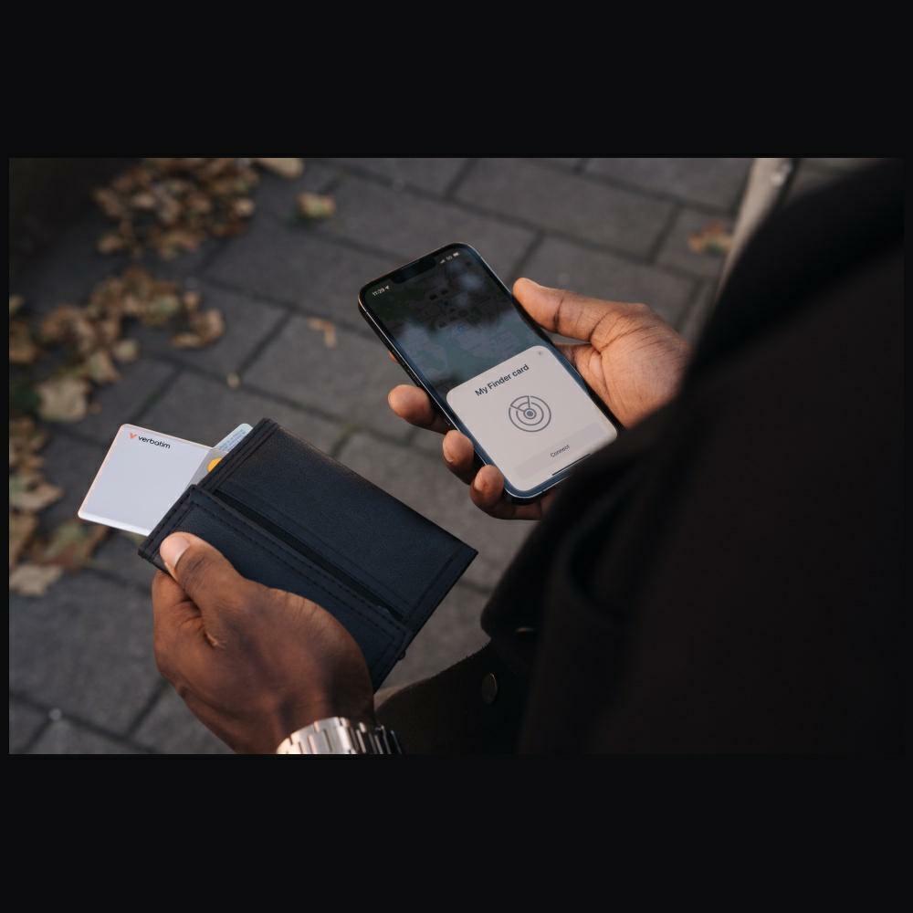 Verbatim My Finder Card Bluetooth        Srebrny/Silver - Urządzenie Do Śledzenia Myfcr-01S 32139