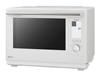 Panasonic Микроволновая печь Steam Bistro 30L 2-х уровневая решетка Omakase с высоким разрешением и датчиком скорости 64 Eyes, белая NE-BS9C-W