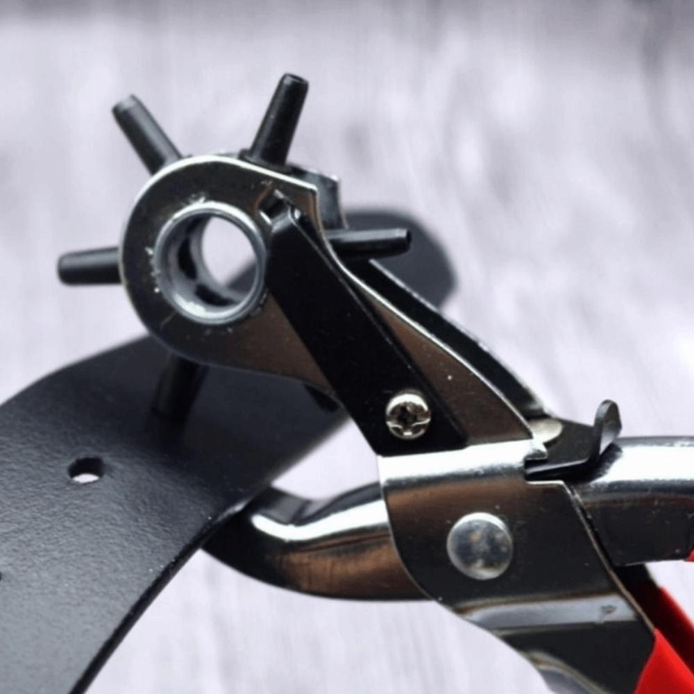 Hole Card Belt Puncher Effortless Punching Pliers Multifunctional Belt Hole Punch Plier  Hand Tool