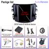 Android 14 для Nissan Navara Terra Frontier NP300 2018-2020 Tesla Style Car Radio Stereo Multimedia Video Player 5G GPS Display