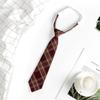 JK Bow Tie for Women, Japanese Uniform Shirt, College Style Student Plaid Tie, Men's Free Ribbon Accessories