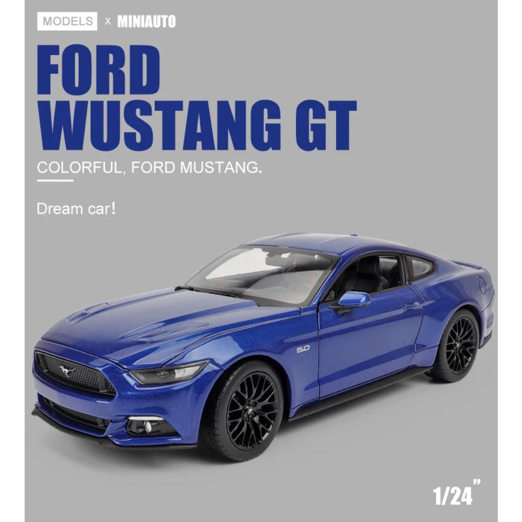 Welly 1/24 Ford Mustang GT Shelby 2015 Сплав Модель Спортивного Автомобиля Литые Металлические Гоночные Автомобили Модель Транспортных Средств Имитация Детские Игрушки Подарок