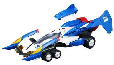 Масштаб переменного действия New Century GPX Cyber Formula Super Asurada 01 Rally Mode окрашен и готов (1/24 продукта)