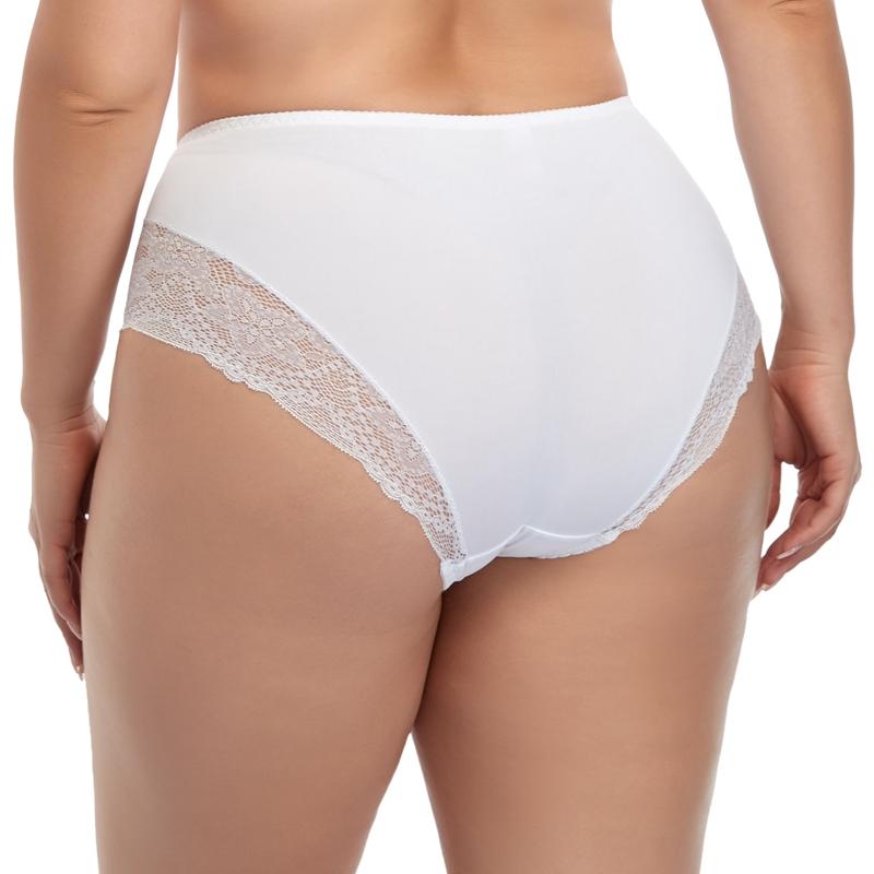 Женское Модное Романтичное Тонкое Кружевное Сексуальное Удобное Дышащее Белье Со Средней Посадкой 0Xl-6Xl-88709