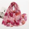 2025 Spring Floral Print Bali Yarn Scarf - Ethnic Style Shawl for Women