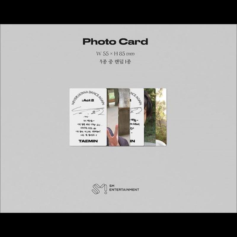 Третий альбом TAEMIN [Never Gonna Dance Again Act 2] (Месса / Идея Вер.)