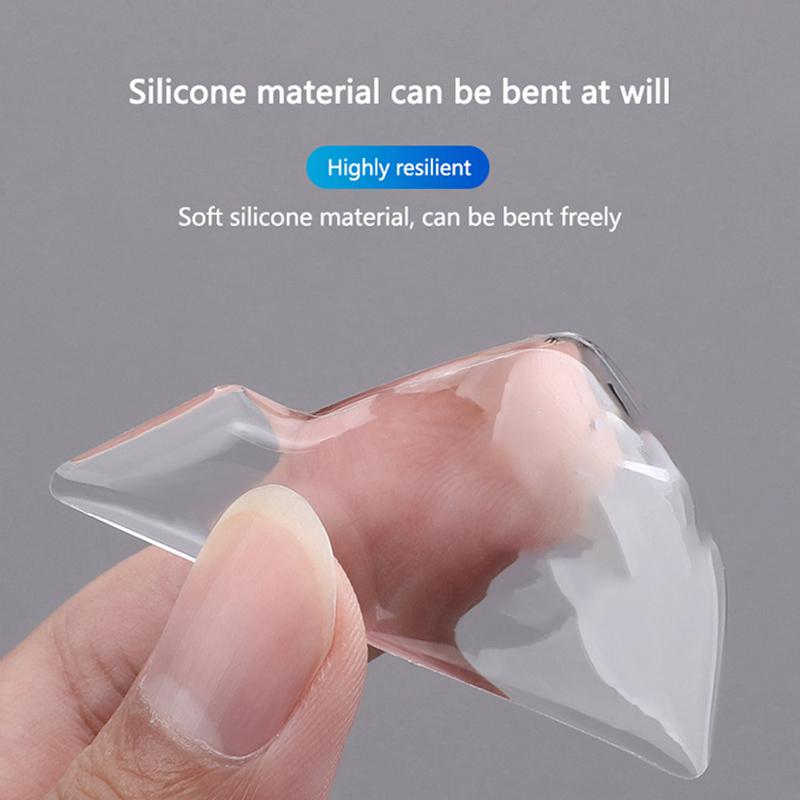 AENTC1 2pcs Silicone for Porsche Boxster Cayman Cayenne 911 Macan Panamera Car Door Corner Protector Anti-Collision Scratch Cover