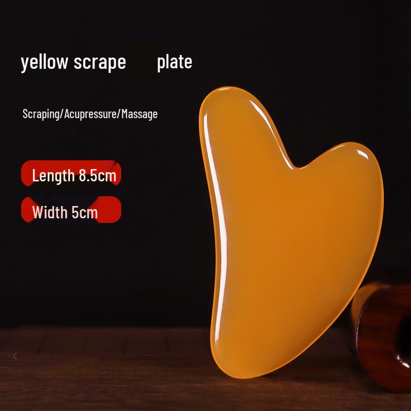 «Скребок для массажа на основе пчелиного воска для шеи, талии и лица»