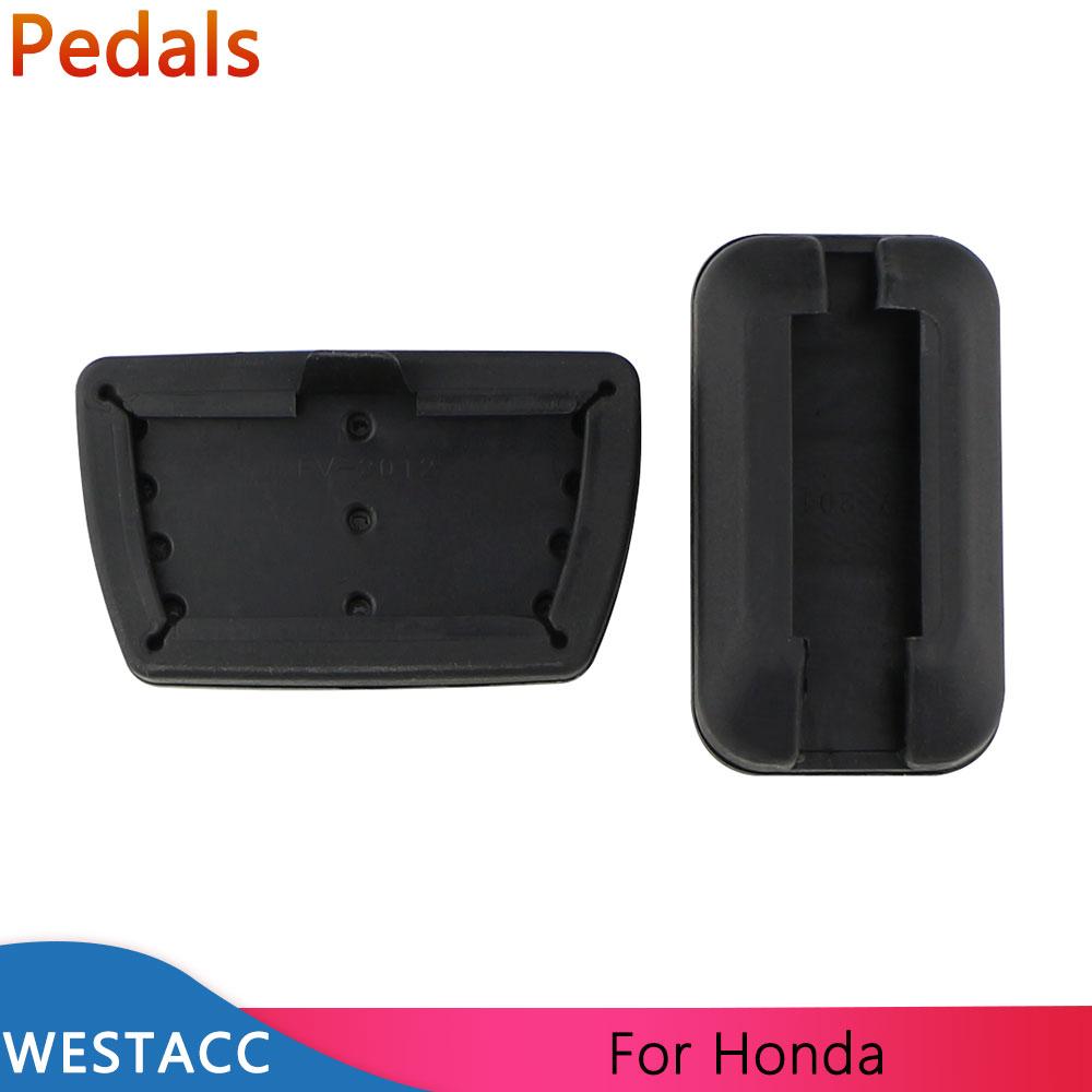Автомобильные педали для Honda CRV 2017-2022 Civic 10th 2016-Accord 9th 2013-2017 Чехлы на педали тормоза акселератора