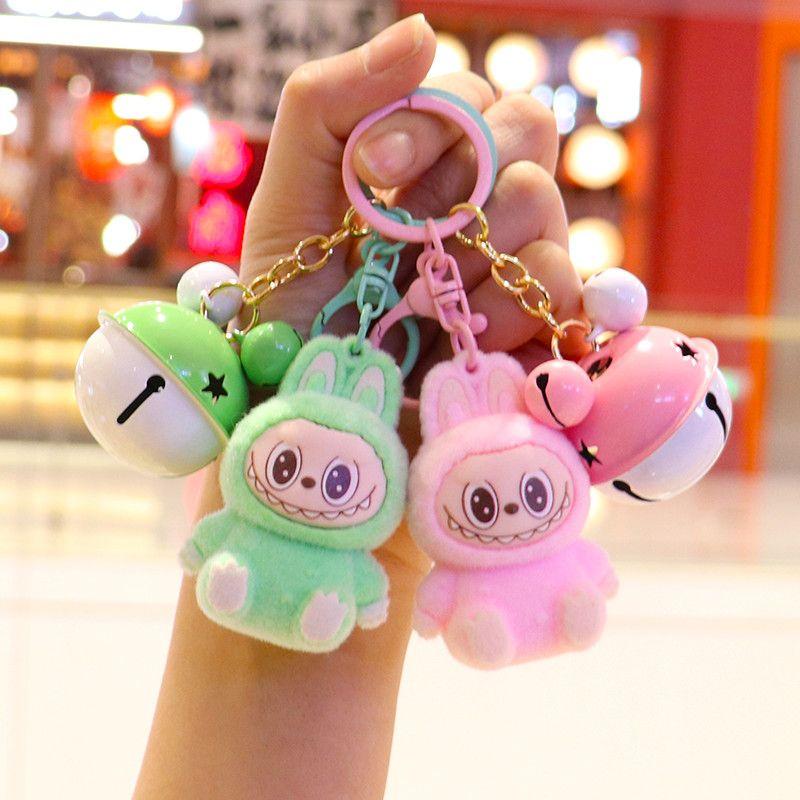 Плюшевый брелок Лабубу, подвеска для рюкзака, аксессуары, креативные подарки
