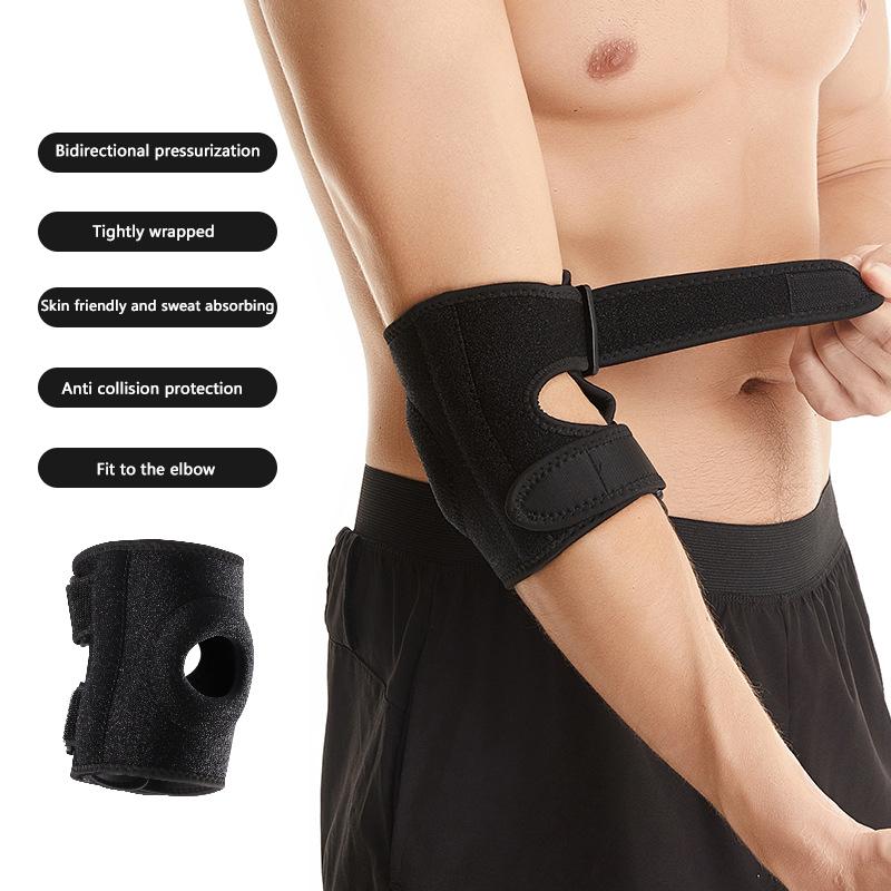 1Pcs Adjustable Elbow Support Brace Splint Stabilizer For Tendonitis Pain Relief Tennis Elbow Protector Bandage Women Men