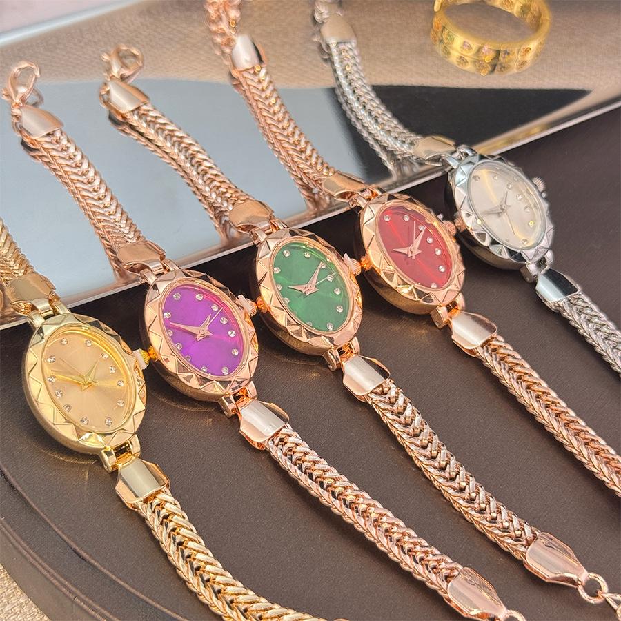 Маленькие винтажные женские часы, регулируемый браслет, застежка-лобстер, ювелирные изделия, кварцевые часы, маленькие золотые часы