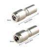 Angle grinder conversion kit, 3mm/6mm dual chuck - universal straight grinder adapter, suitable for engraving and polishing