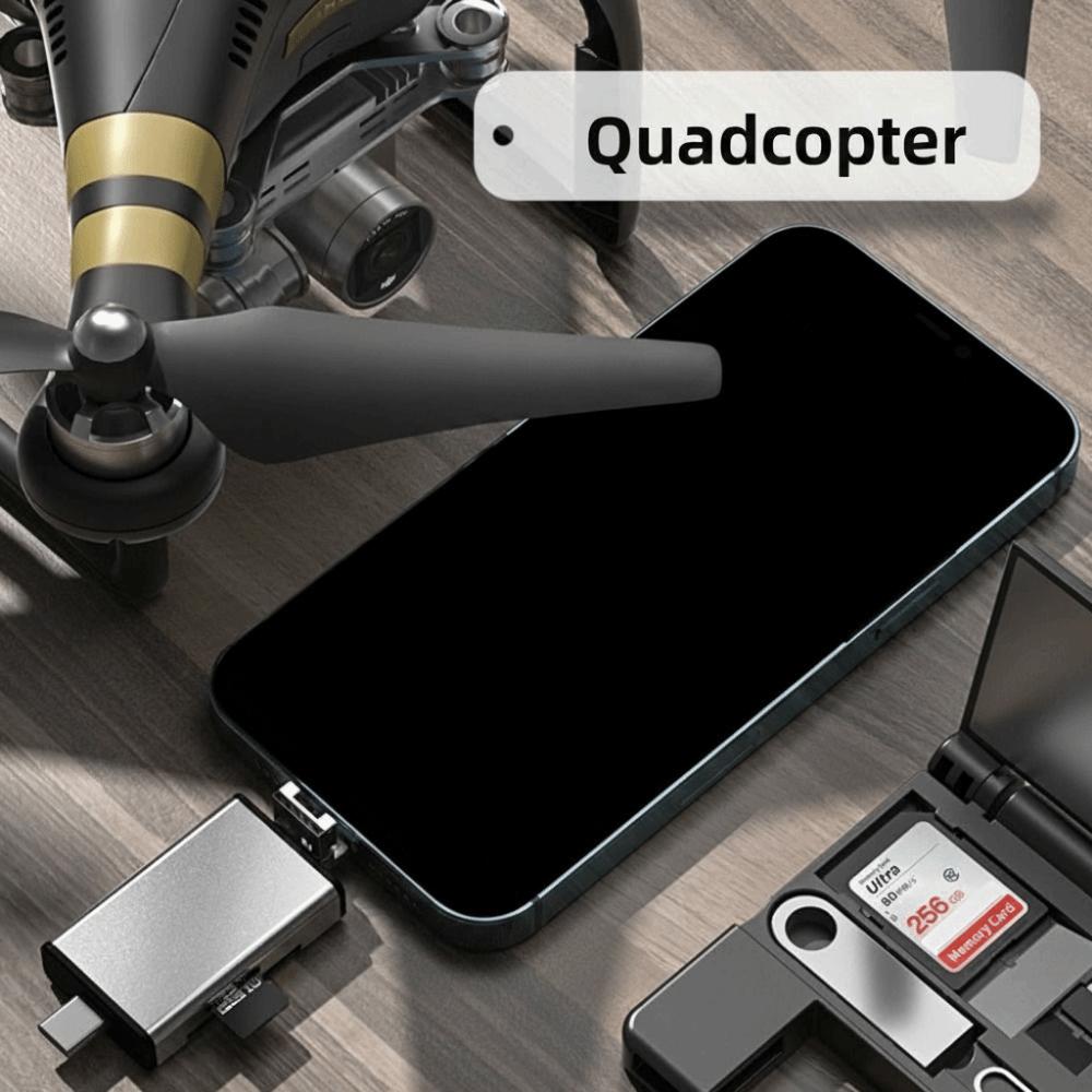 Type-C Interface OTG Card Reader Multifunctional SD Card Reader SD TF Camera