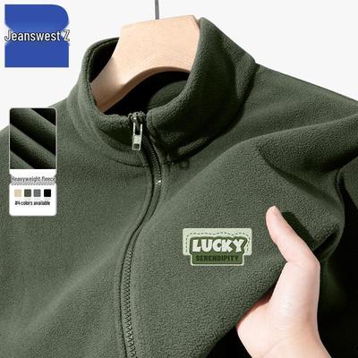 Jeanswest Z Молодежная флисовая повседневная куртка T1016