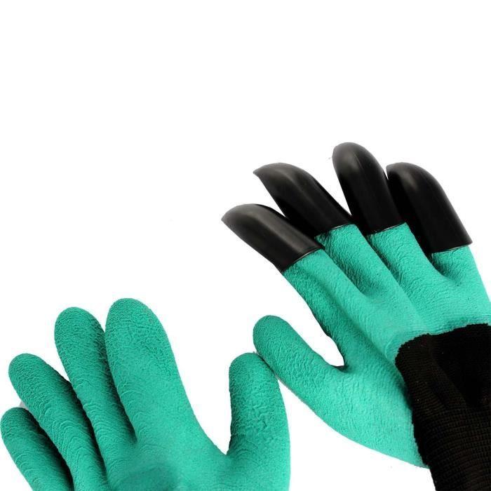 1 paire Gants de jardin pour Creuser et Plantation, Durable Anti maillant Sûr Gants de jardinage pour Hommes et femmes Jardin et Mai