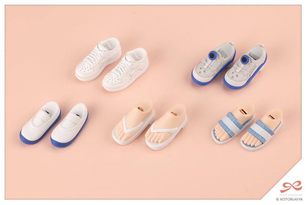 Kotobukiya Sosai Shojo Teien Нарядные туфли Общая длина 20 мм масштабная пластиковая модель Vol.1 примерно. 1/10