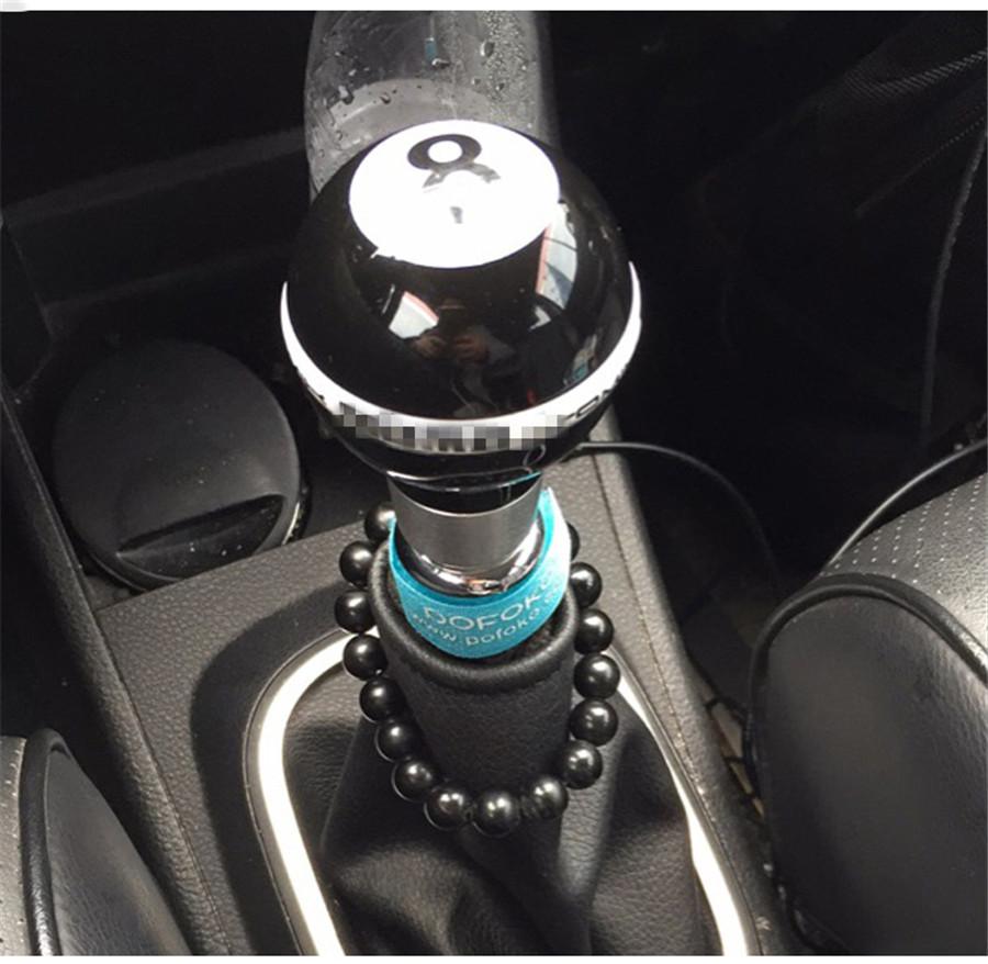 Универсальная ручка переключения передач автомобиля из алюминиевого сплава, шар 8 для бильярда, ручка рычага ручной коробки передач