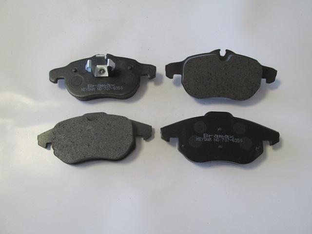For Saab 9 3 2003 2005 Front Brake Pad Wireless Disc 155X69,4X19 15 6,3X70,9X19 Bramax 1605088