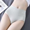 Women's High Waist Cotton Briefs with Graphene: Breathable, Antibacterial, Abdomen Support & Hip Shaping