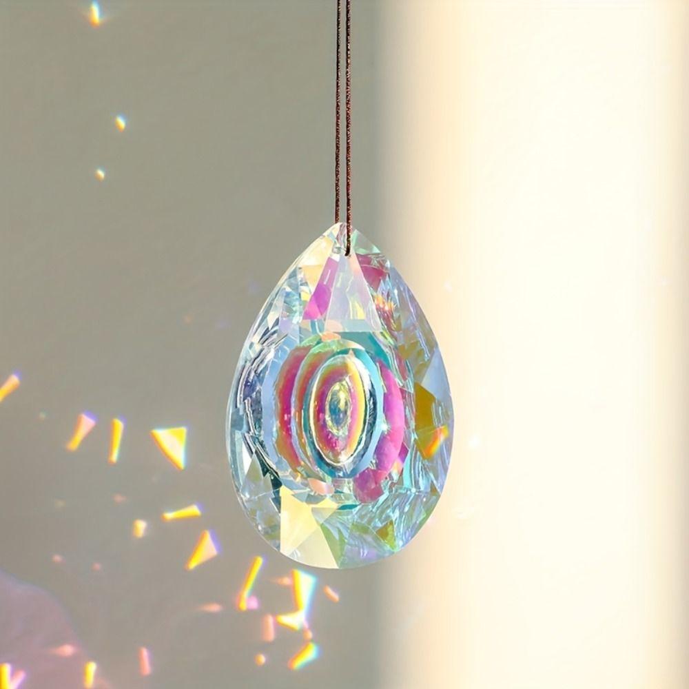 Window Decor Home Decor Rainbow Makers Delicate Gift Sun Catcher Crystal Pendant Car Pendant