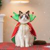 1 шт. Рождественский милый теплый плюшевый костюм для питомца для кошки собаки праздничная атмосфера украшение праздничная одежда для питомца украшение для питомца