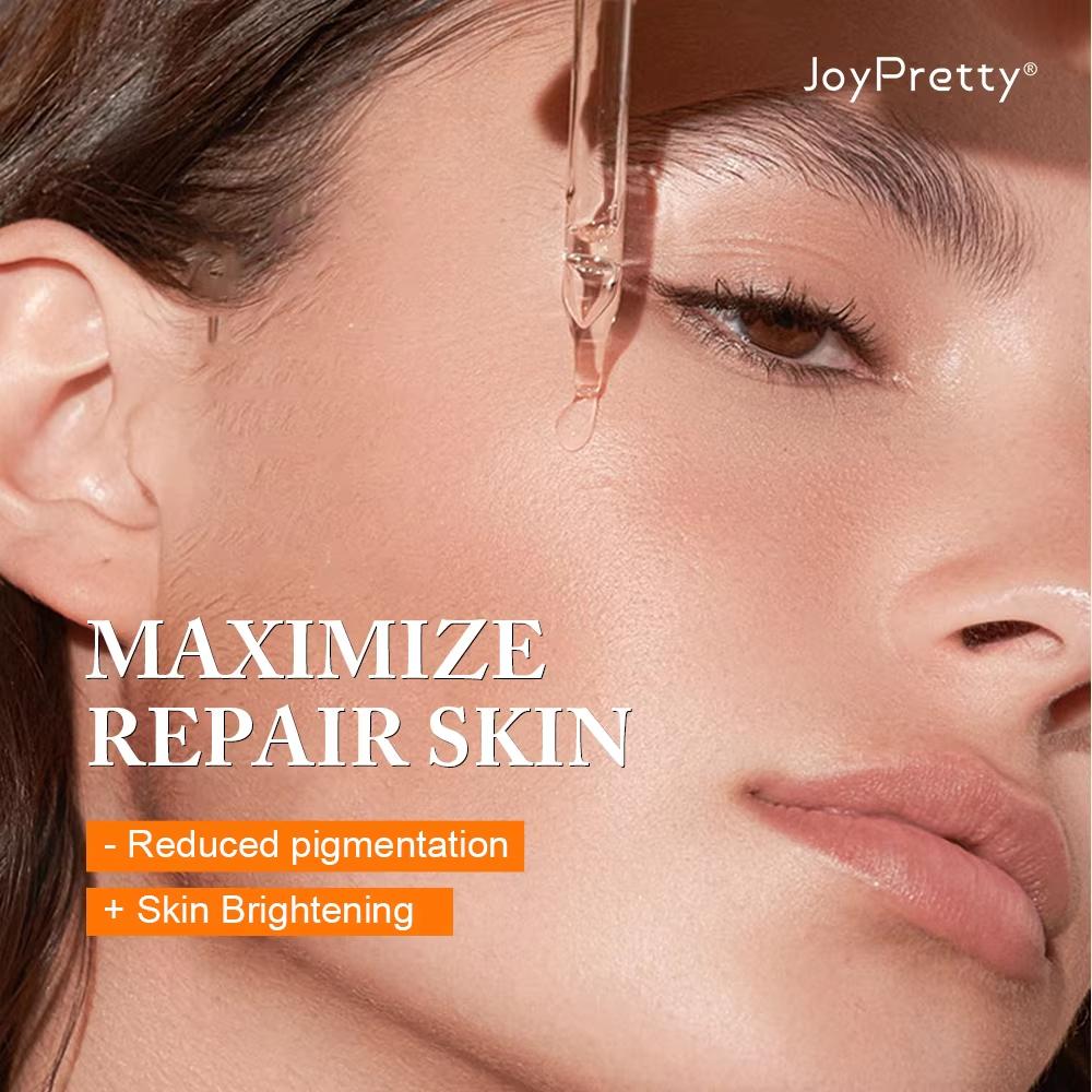 Крем-сыворотка для лица с травами и витамином С, комбинированный, для удаления акне и следов от прыщей, увлажняющий, осветляющий, набор для ухода за кожей лица JoyPretty