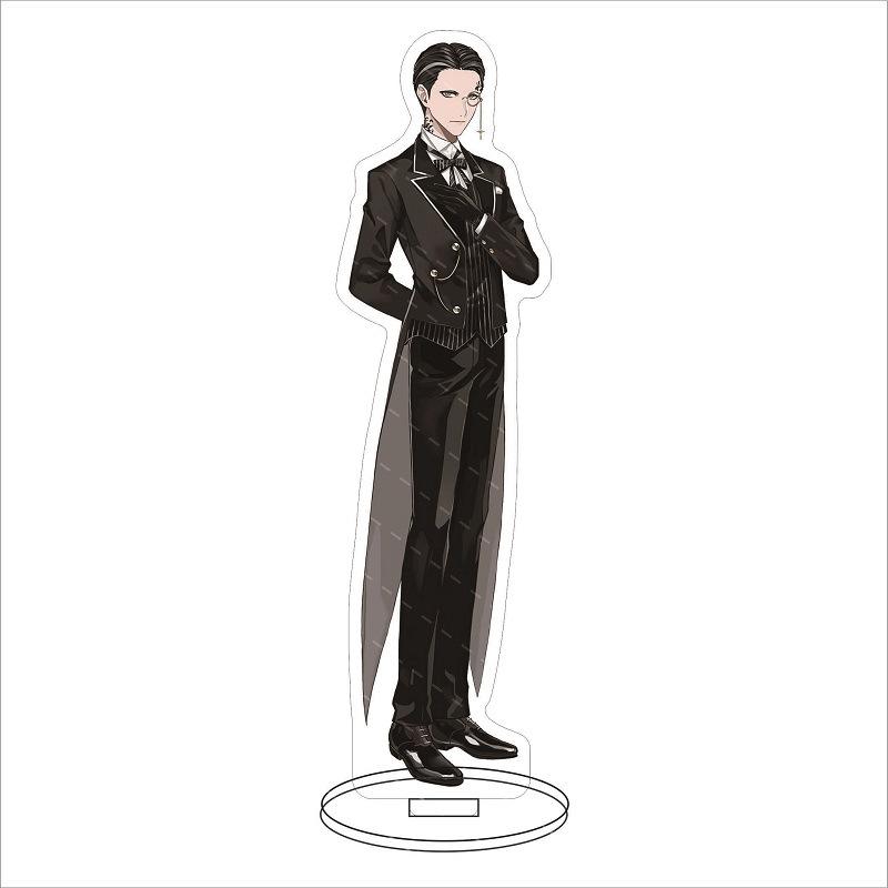 Cartoon Anime Technoroid Overmind Stand Acrylic Figure Standing Model Plate Desk Collection Ornament Cosplay Props Fans