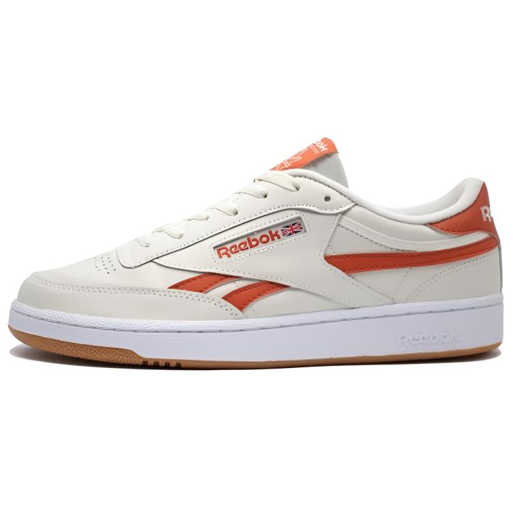 Reebok Club C Revenge 'Белый Коричневый Оранжевый' FW3599