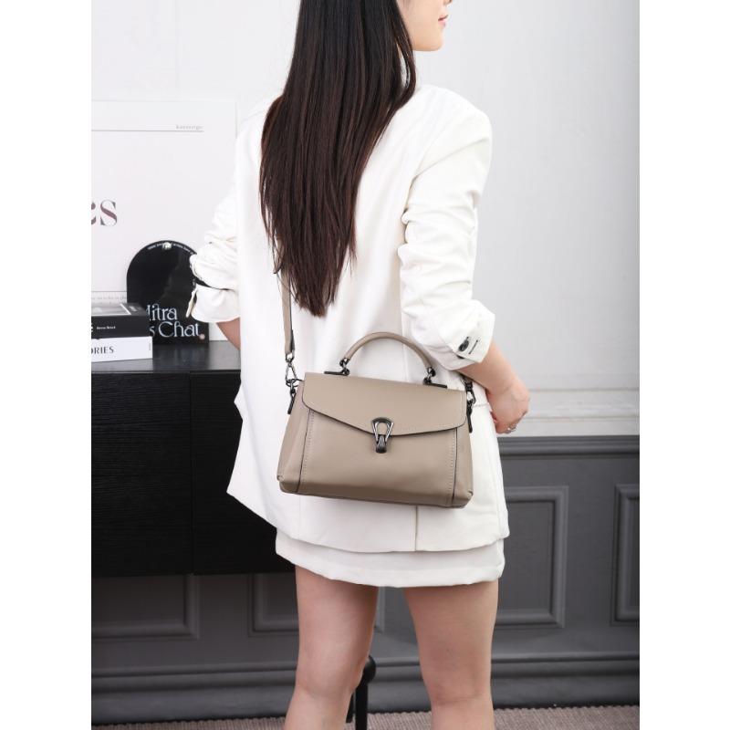 Кожаная сумка женская новая сумочка женская для работы и поездок нишевая высококачественная из коровьей кожи сумка-мессенджер женская