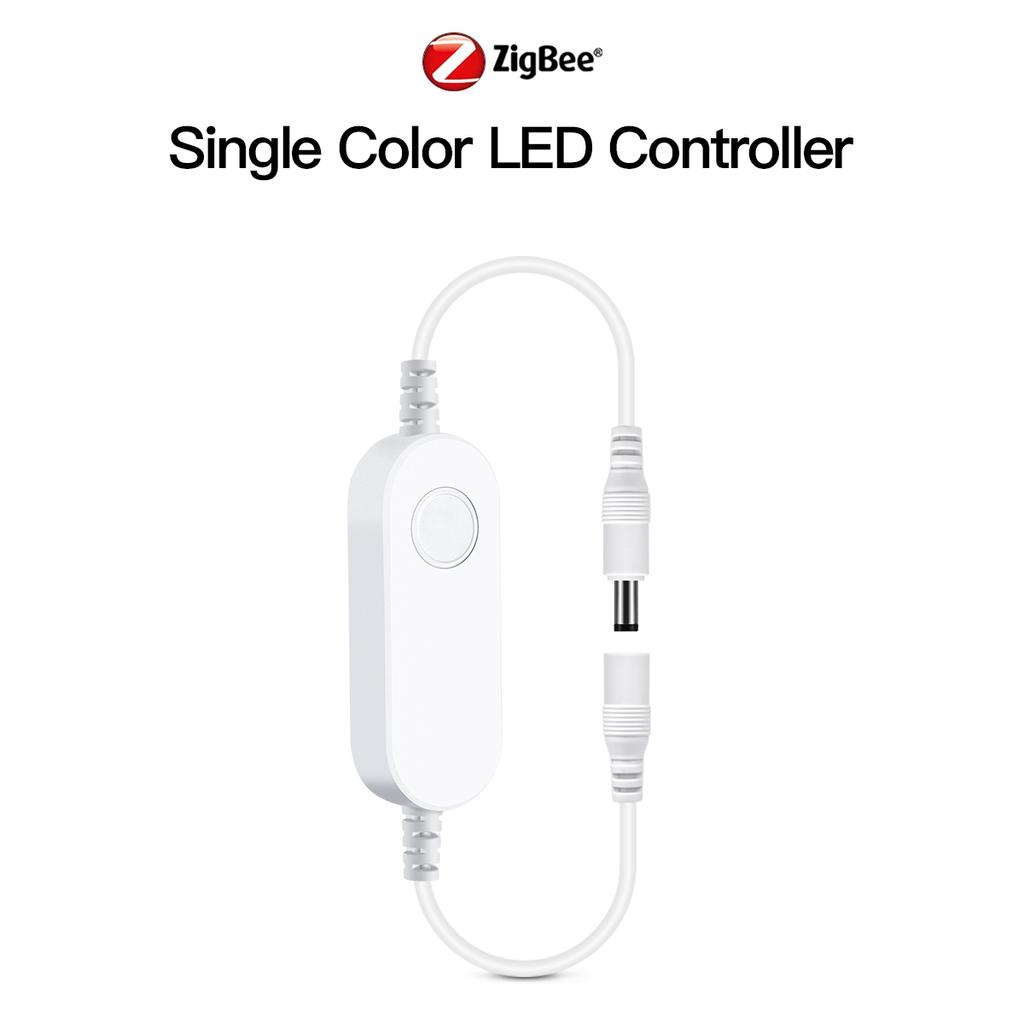 Zigbee 3,0 WiFi светодиодный контроллер диммер RGB светодиодная лента Tuya Gateway Hue Bridge умные вещи Alexa Google голосовое управление DC12V-24V