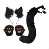 Animal Fox Costume Set with Ears Tail And Paws for Women Role Play