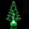 Christmas Decoration Light Table Centerpiece Photo Props Xmas Mas Scene Figurine