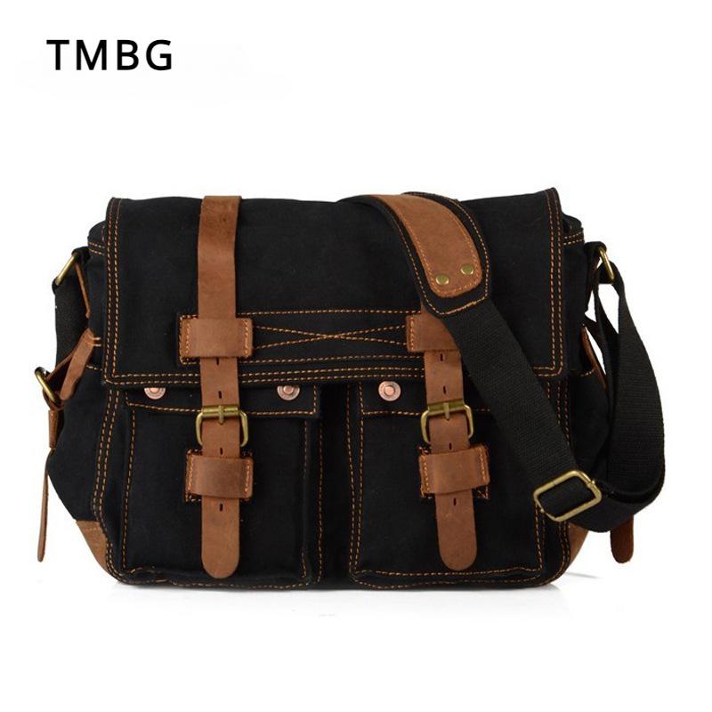 Мужская парусиновая сумка на плечо в стиле ретро, ​​европейско-американский стиль, мужская сумка через плечо, уличный повседневный рюкзак, подарок на день отца