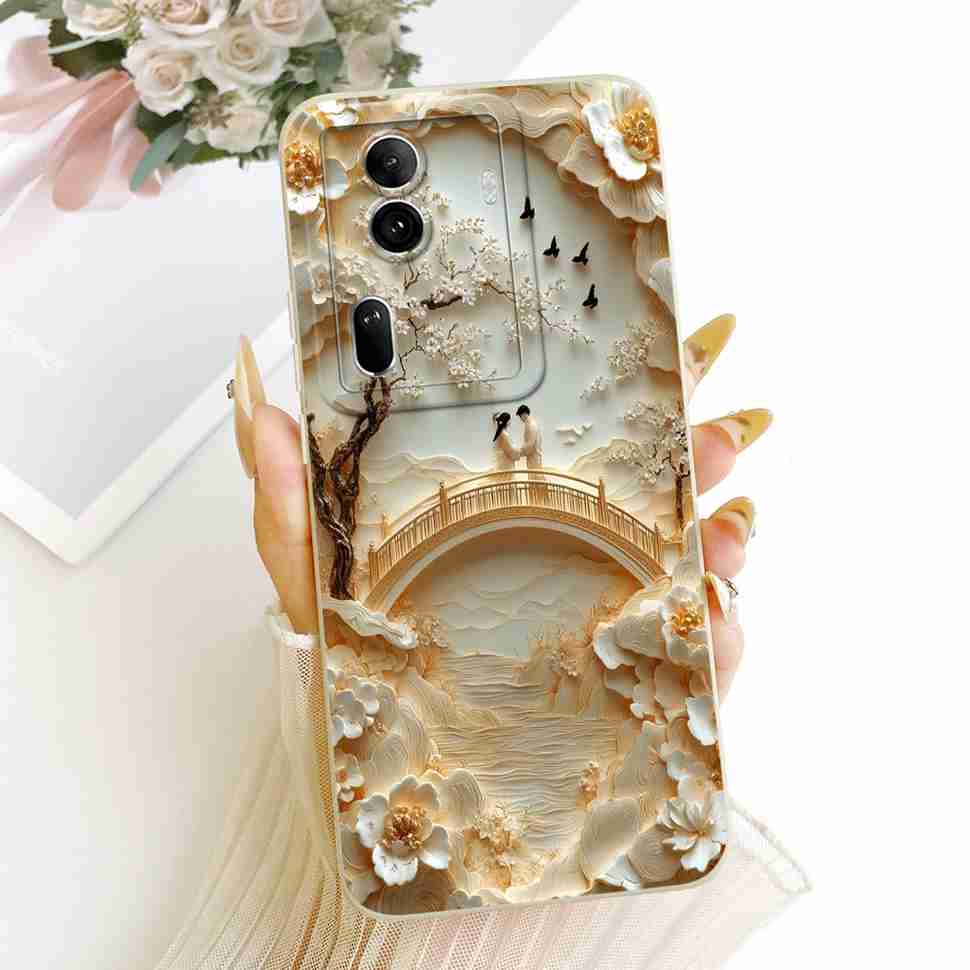 For Oppo Reno11 Pro 5G Case Fashion Cute Panda Cat Soft Silicone Back Cover For Reno11 Pro 5G CPH2607 Phone Cases Bumper