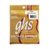 Ghs Струны для акустической гитары VINTAGE BRONZE, Light, 12-54, VN-L