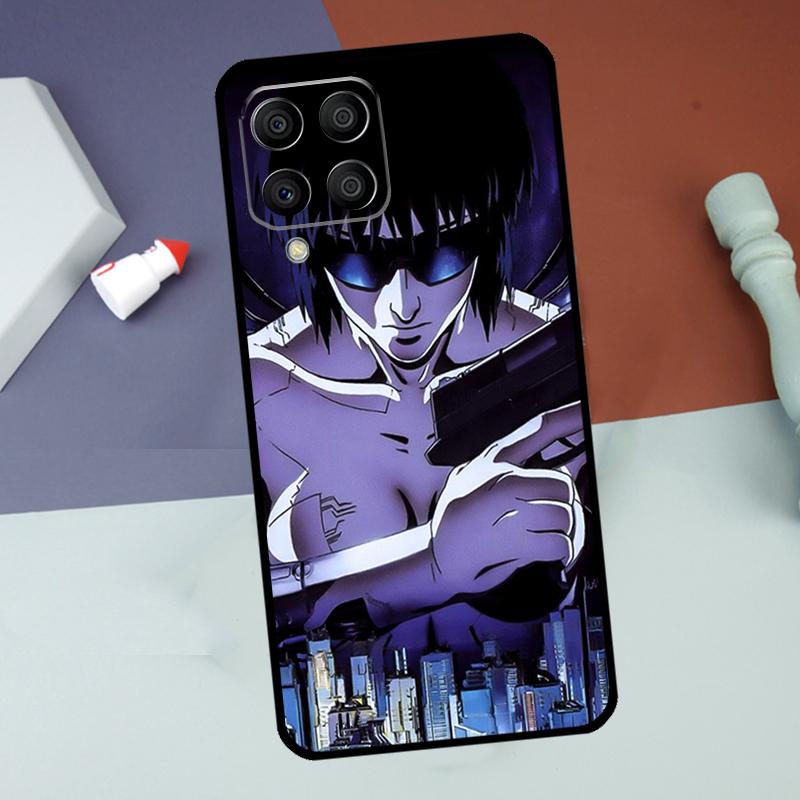 Чехол для Samsung Galaxy M33 M20 M15 M35 M55 M14 M34 M54 M13 M23 M53 M31 M11 M32 M52 M06 M16 с аниме Призрак в доспехах