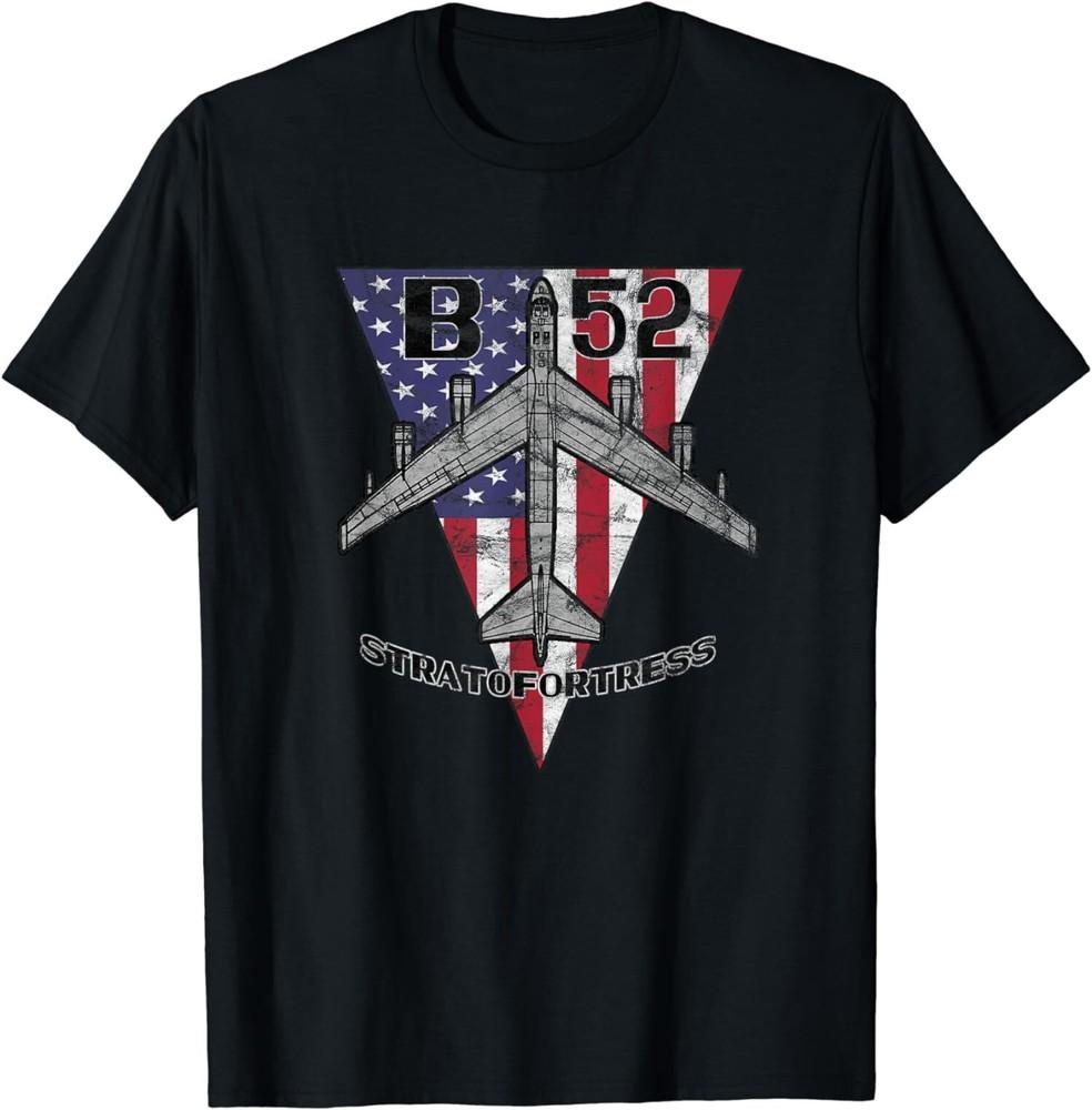 Brand New Limited Edition Vintage B-52 Stratofortress Airplane Patriotic Airplane T-Shirt