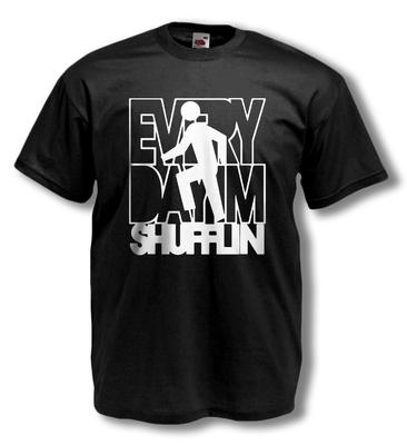 EVERYDAY IM SHUFFLING Футболка 100% Хлопок Мужские Футболки Топ - Party Rock - LMFAO - Мужская Футболка 100% Хлопок Мужские Футболки Топы - Все Размеры