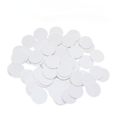 50/30 шт., NFC Ntag215, ключ для монет, 13,56 МГц, NTAG 215, этикетка для карт, RFID, сверхлегкие метки, этикетки, диаметр 25 мм, круглая коробка
