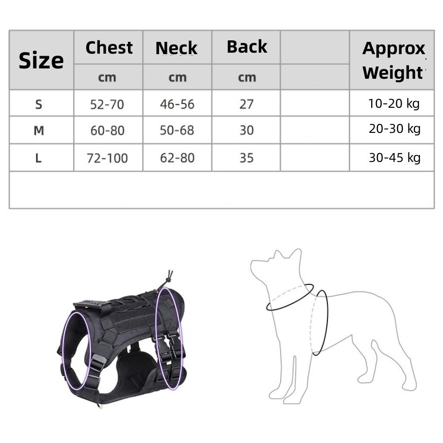 Тактический жилет для собак среднего размера, ночной светоотражающий ремень, дышащий жилет для собак, товары для прогулок на открытом воздухе