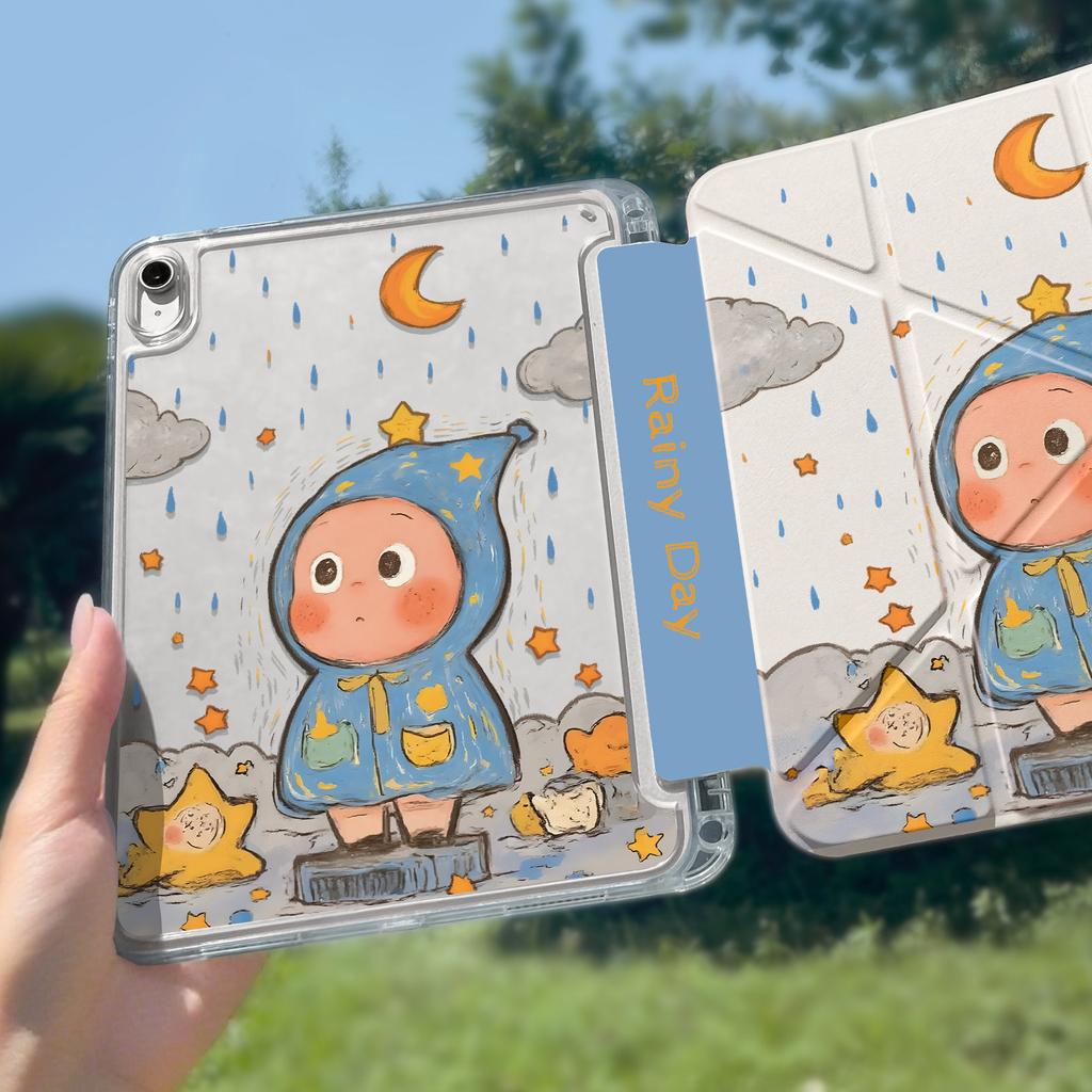 Чехол-книжка Star для планшета iPad air8/7/6 11-го/9-го поколения 3y прозрачный чехол 11/13 дюймов pro с местом для стилуса