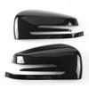 Carbon Fiber Side Rearview Mirror Cap Cover Trim for Benz A B C E GLA Class W204 W212