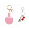 [Inikolife] Table Tennis Keychain Set of 2 Racket Ball Trophy