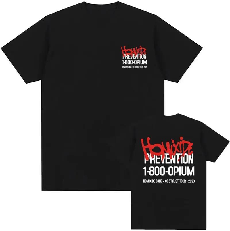 Футболка с мерчем рэпера Кена Карсона Opium для тура, футболка Playboi Carti Ken Carson AGC для альбома, мужская женская футболка в стиле хип-хоп, уличная одежда